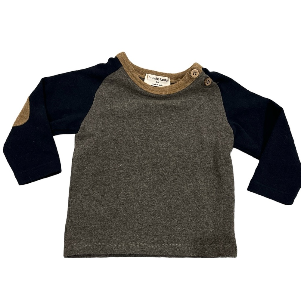 1+ In The Family Tri Color Long Sleeve